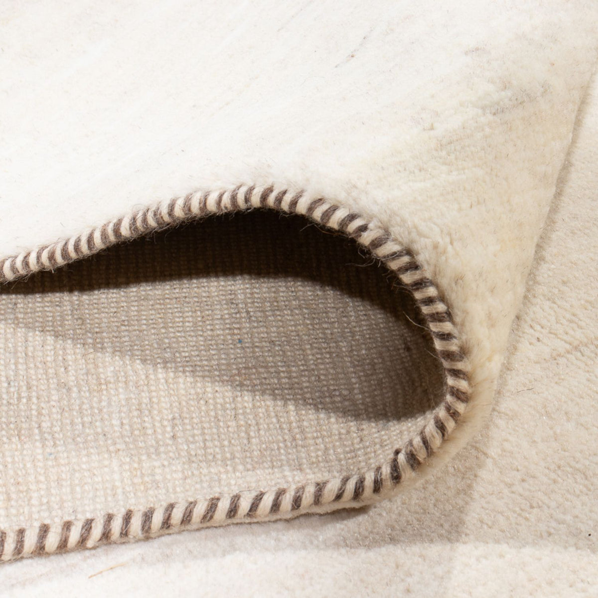 Gabbeh-matta - persisk - 297 x 202 cm - vit