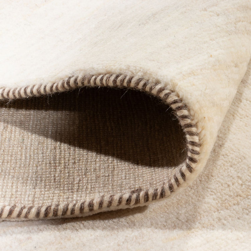 Gabbeh-matta - persisk - 296 x 198 cm - vit