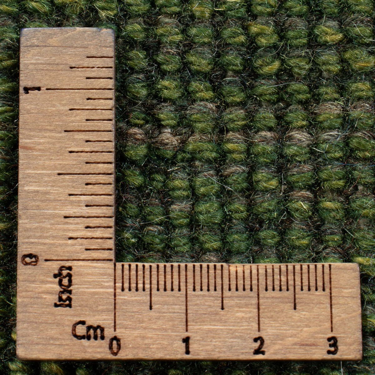 Gabbeh-matta - persisk - 201 x 148 cm - grön