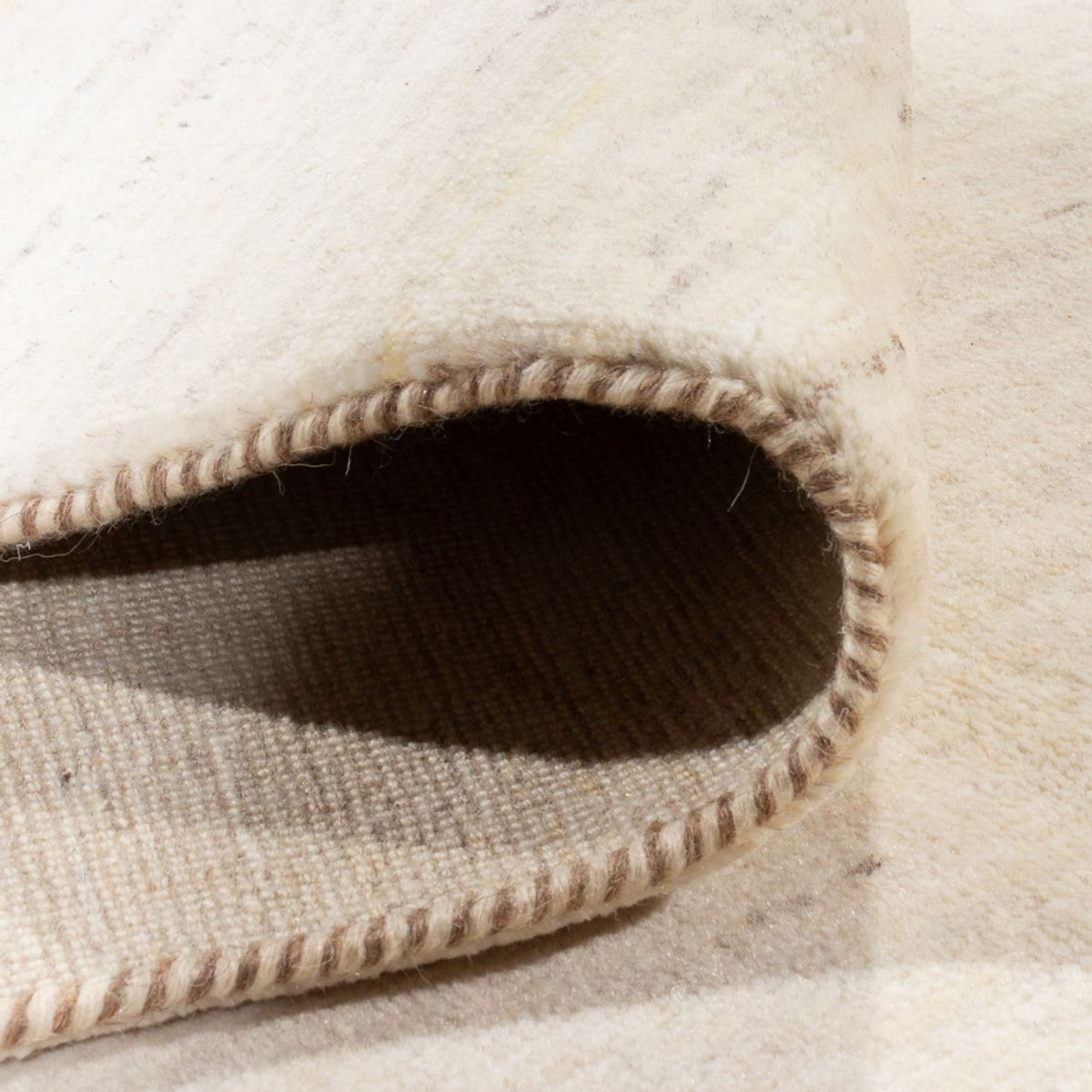 Gabbeh-matta - persisk - 293 x 203 cm - vit