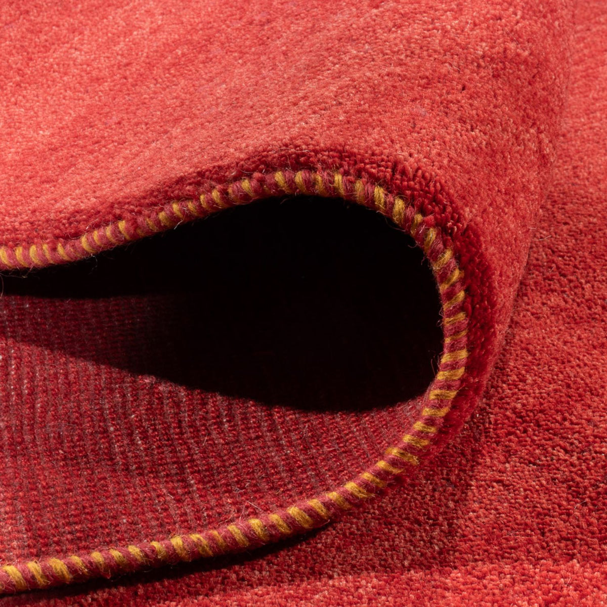 Gabbeh-matta - persisk - 290 x 203 cm - röd