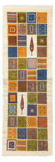 Persisk Gabbeh Mattan 242x83cm - Perserteppich Wollteppich