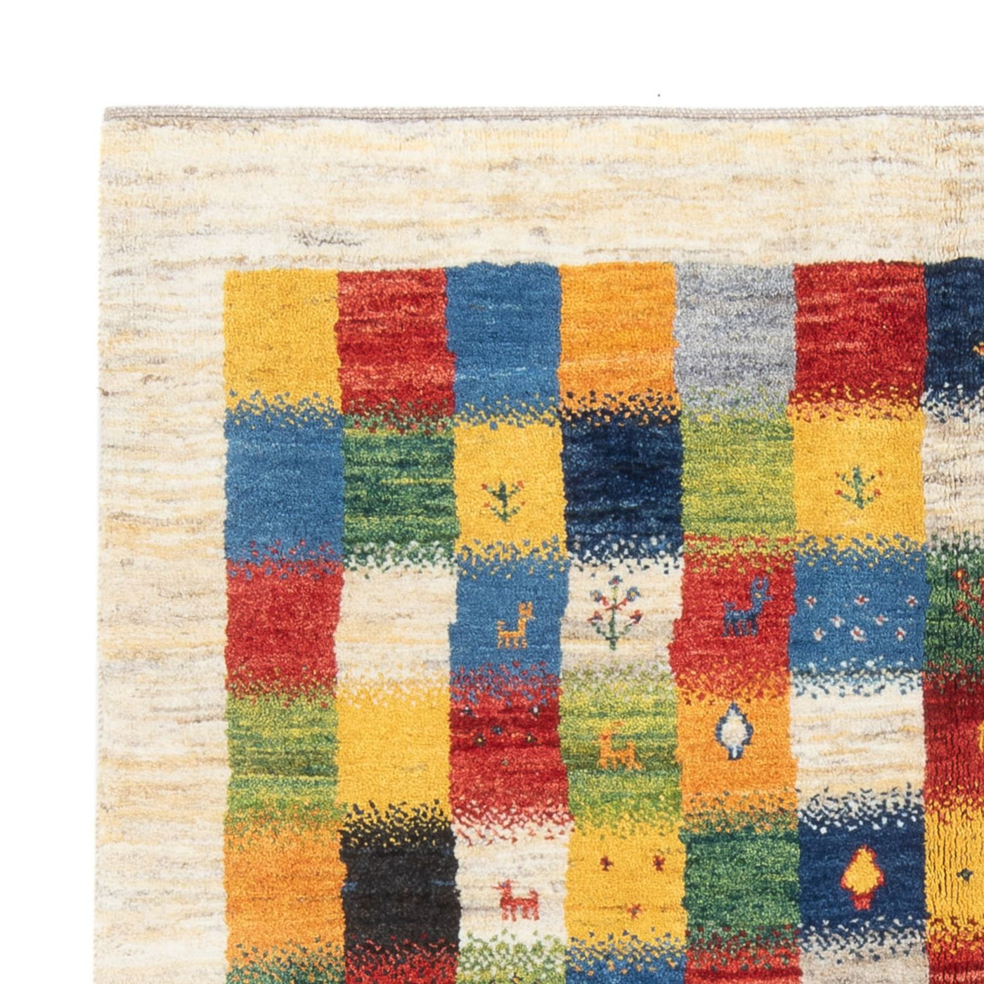 Persisk Gabbeh Mattan 204x153cm - Perserteppich Wollteppich