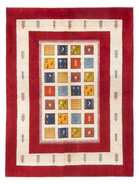 Gabbeh-matta - persisk - 204 x 157 cm - flerfärgad