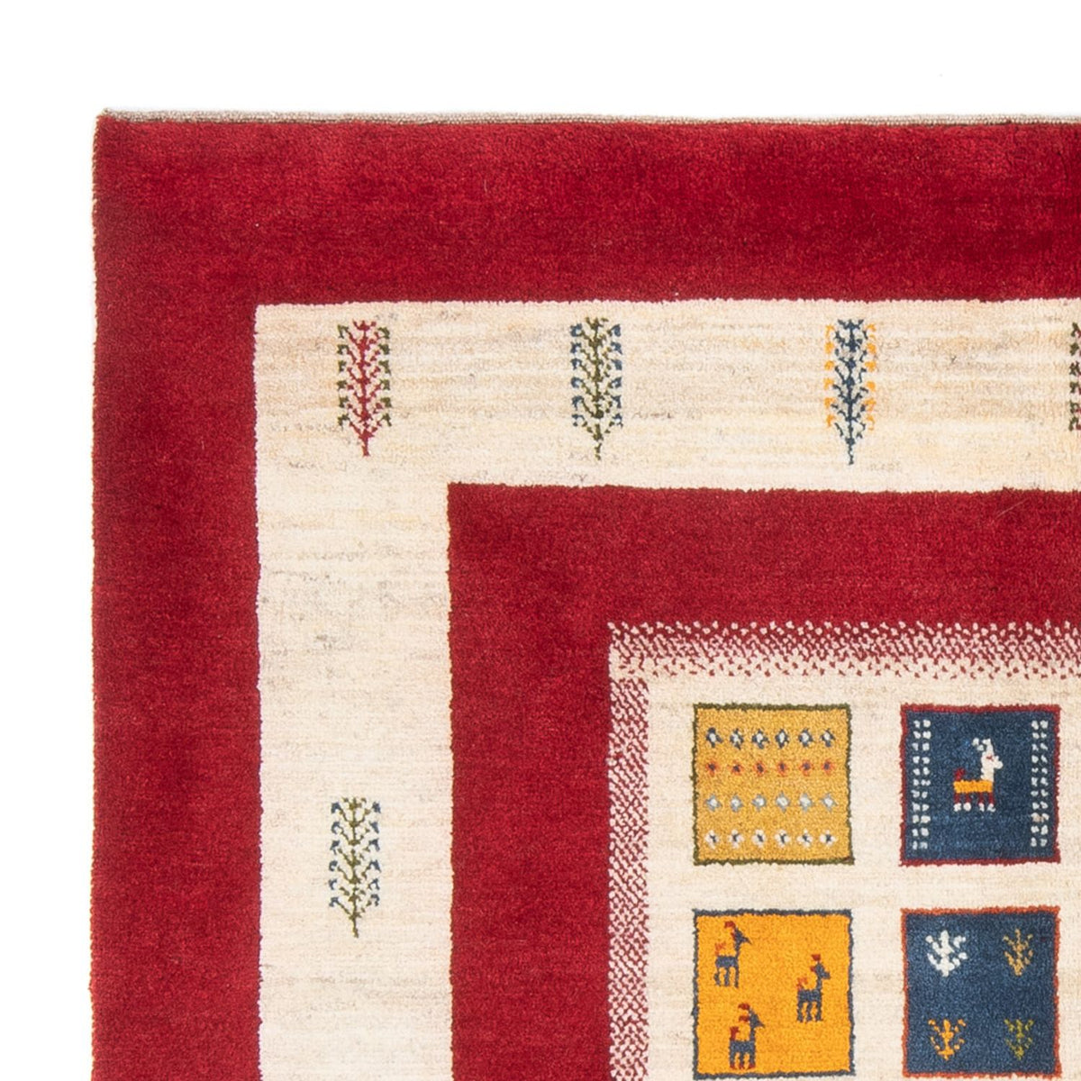 Persisk Gabbeh Mattan 157x204cm - Perserteppich Wollteppich