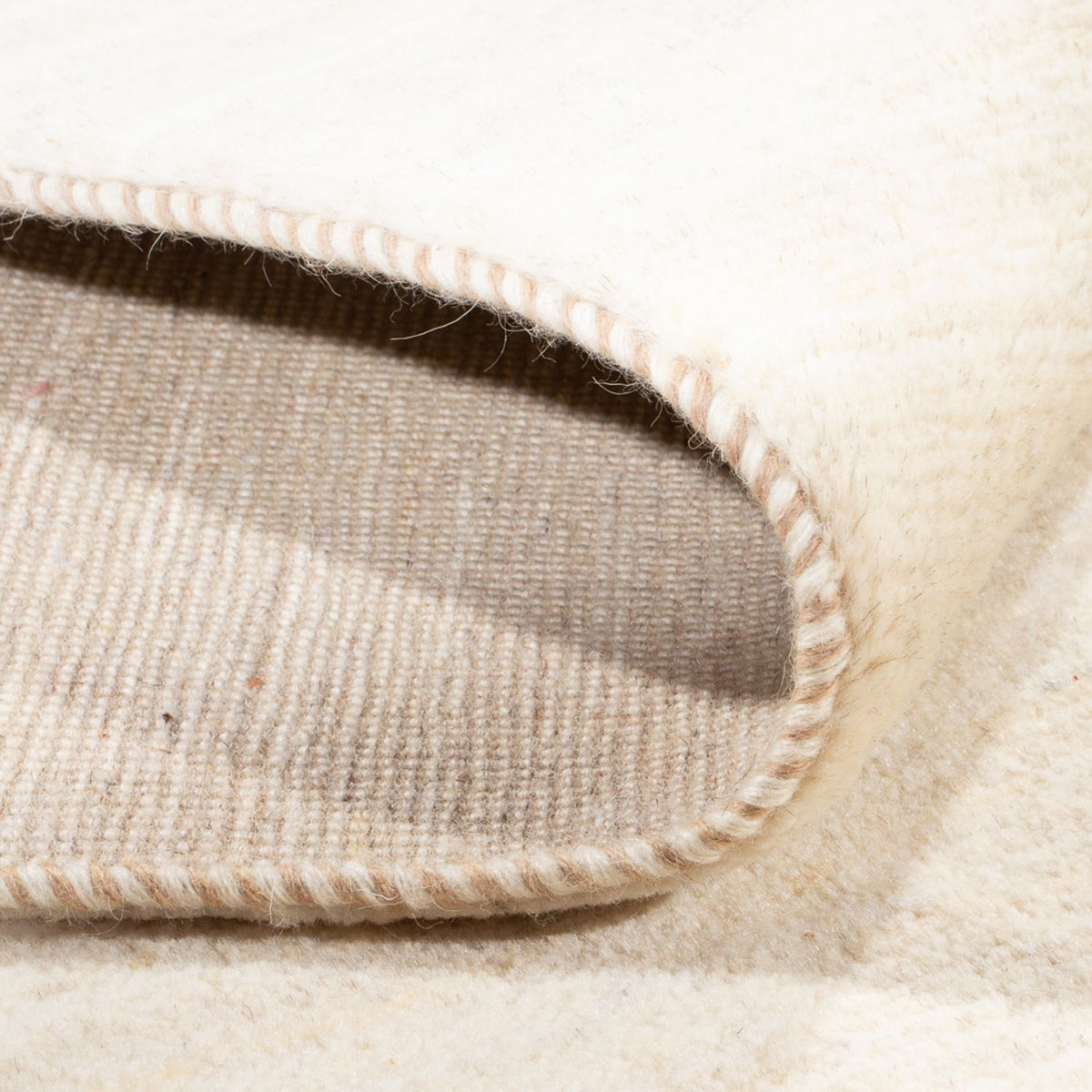 Gabbeh-matta - persisk - 235 x 165 cm - vit