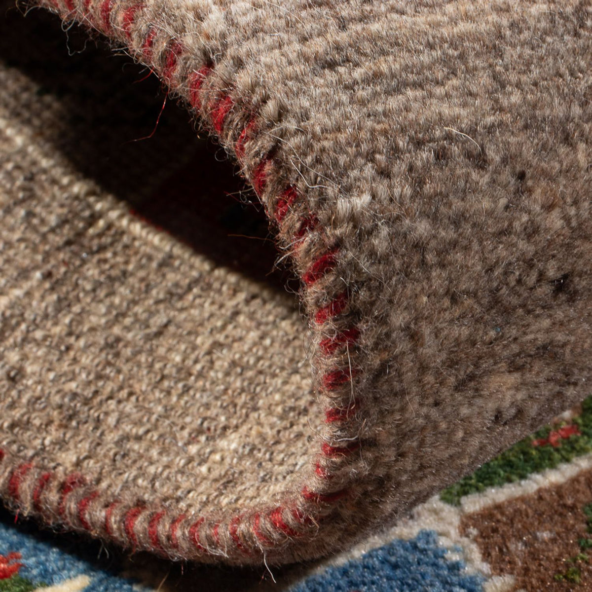 Runner Gabbeh-matta - persisk - 150 x 51 cm - flerfärgad