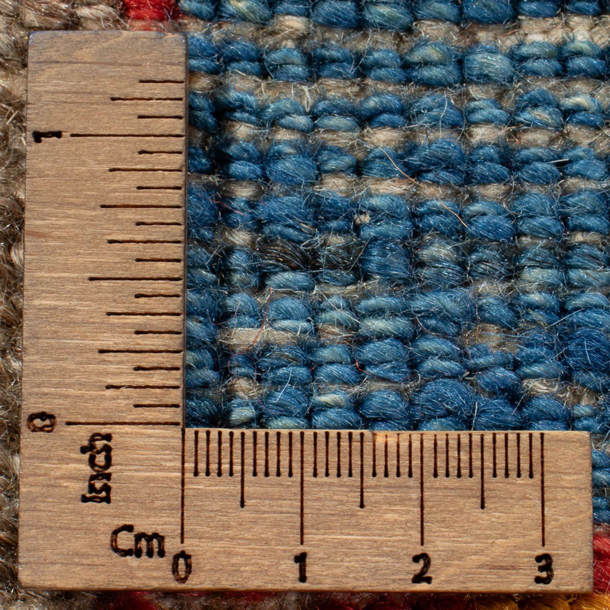 Runner Gabbeh-matta - persisk - 145 x 46 cm - flerfärgad