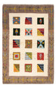 Persisk Gabbeh Mattan 60x87cm - Perserteppich Wollteppich