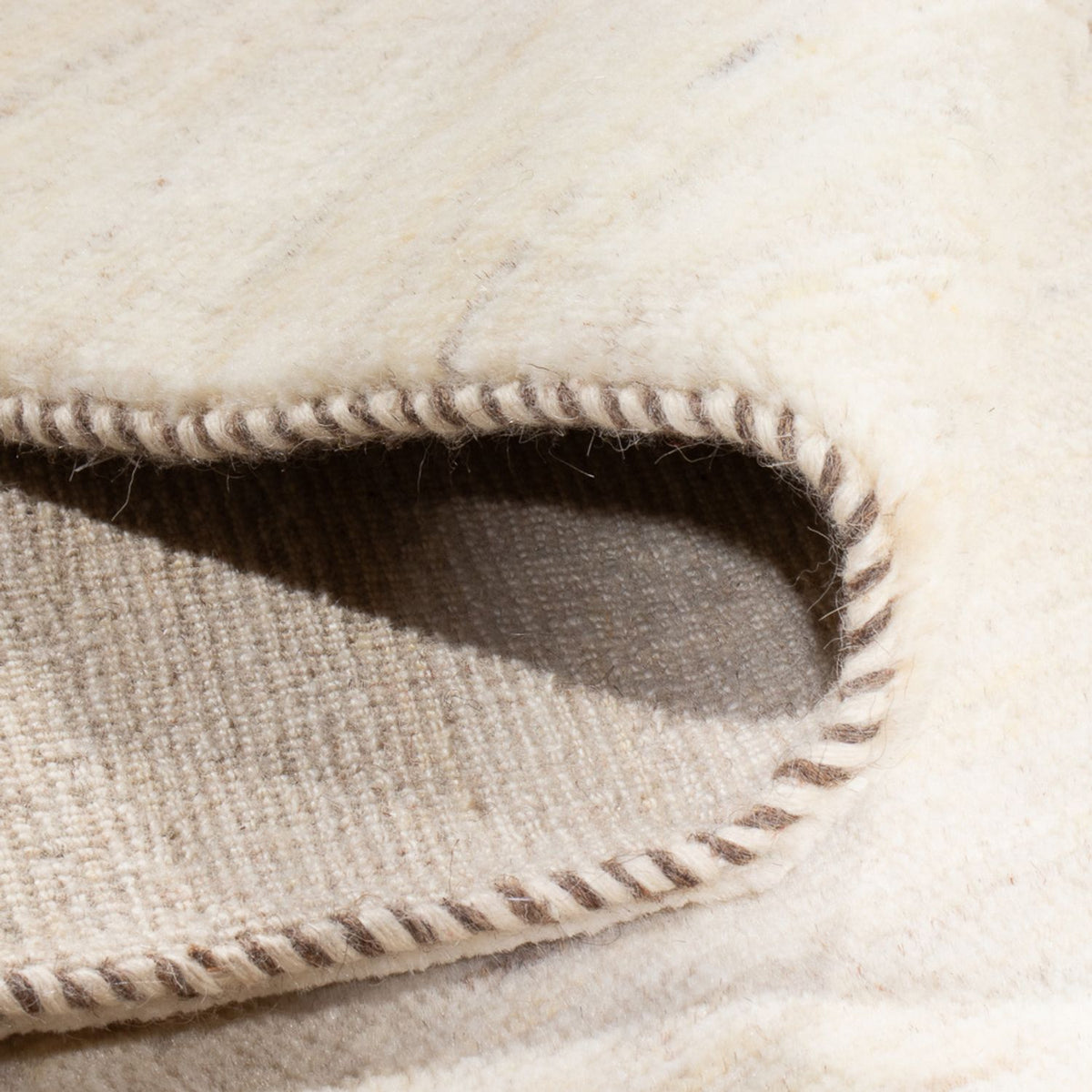 Gabbeh-matta - persisk - 392 x 298 cm - vit