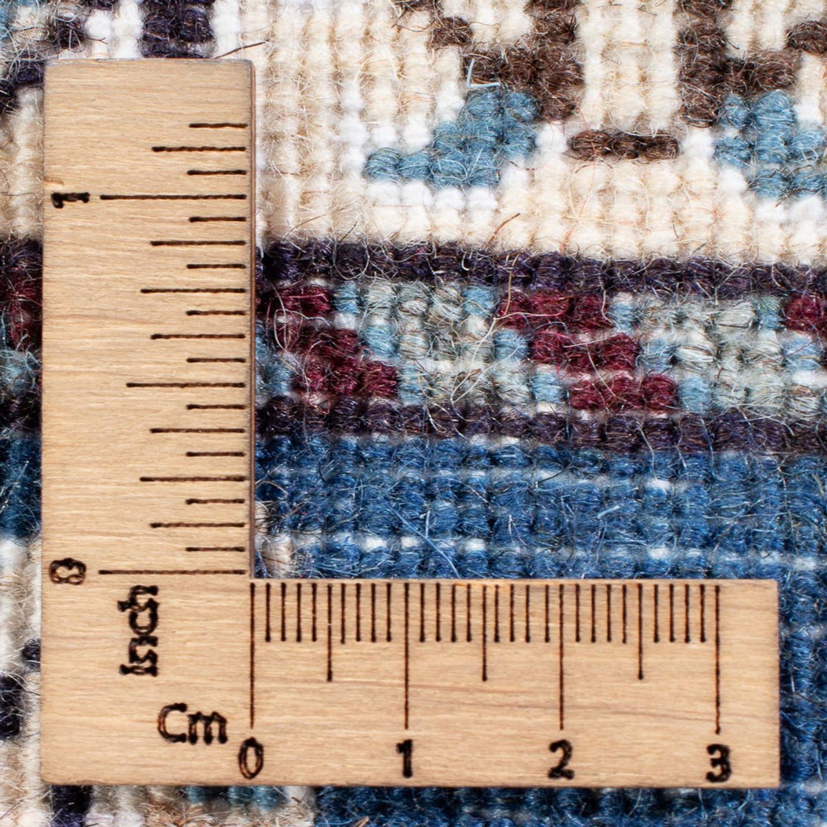 Persisk matta - Nain - 85 x 58 cm - blå