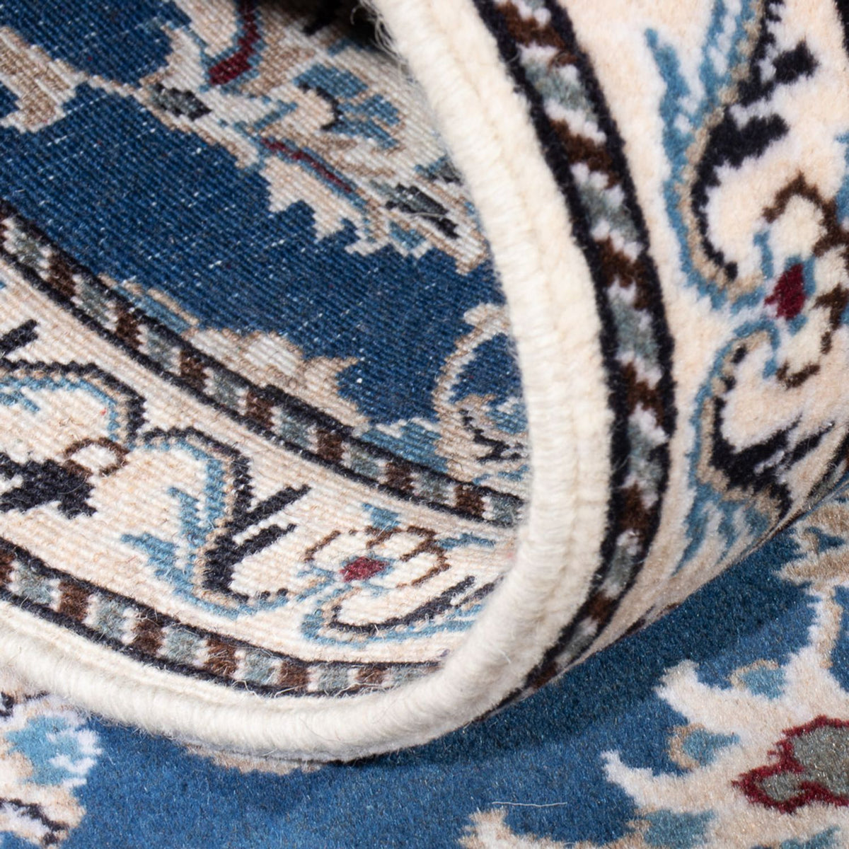 Runner Persisk matta - Nain - 198 x 78 cm - havsblått