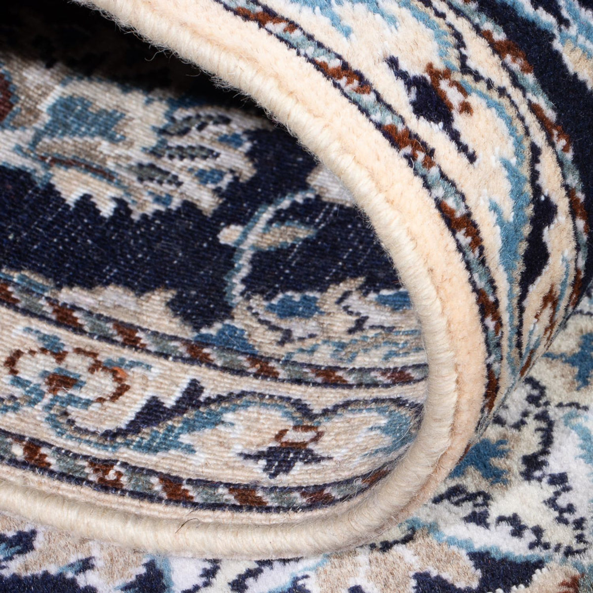 Runner Persisk matta - Nain - 197 x 77 cm - mörkblå