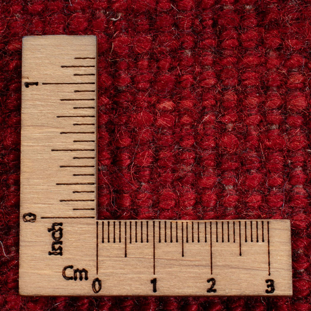 Gabbeh-matta - persisk kvadrat  - 216 x 207 cm - röd