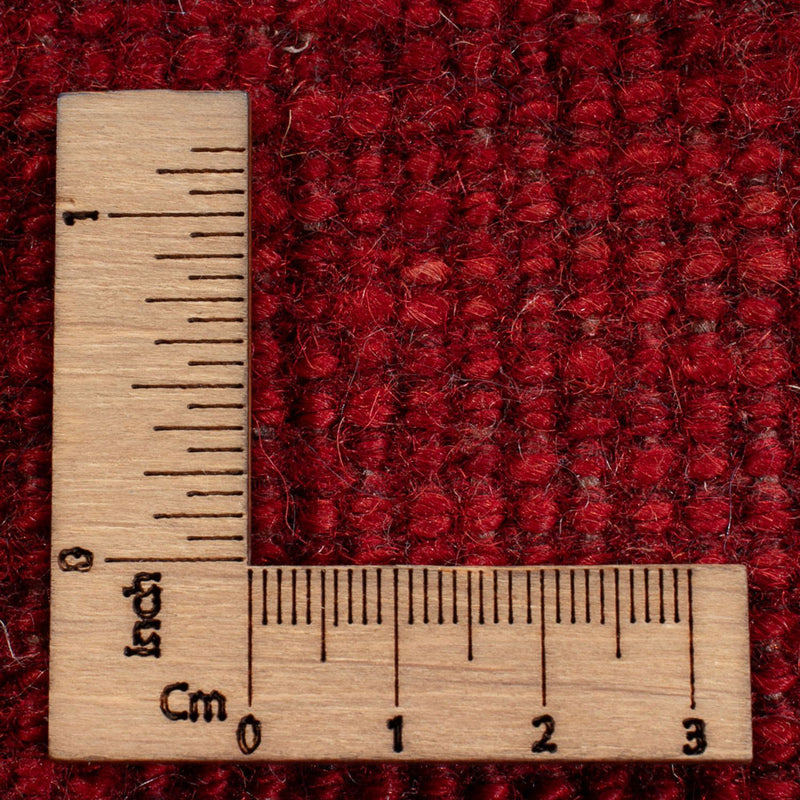 Gabbeh-matta - persisk kvadrat  - 216 x 207 cm - röd