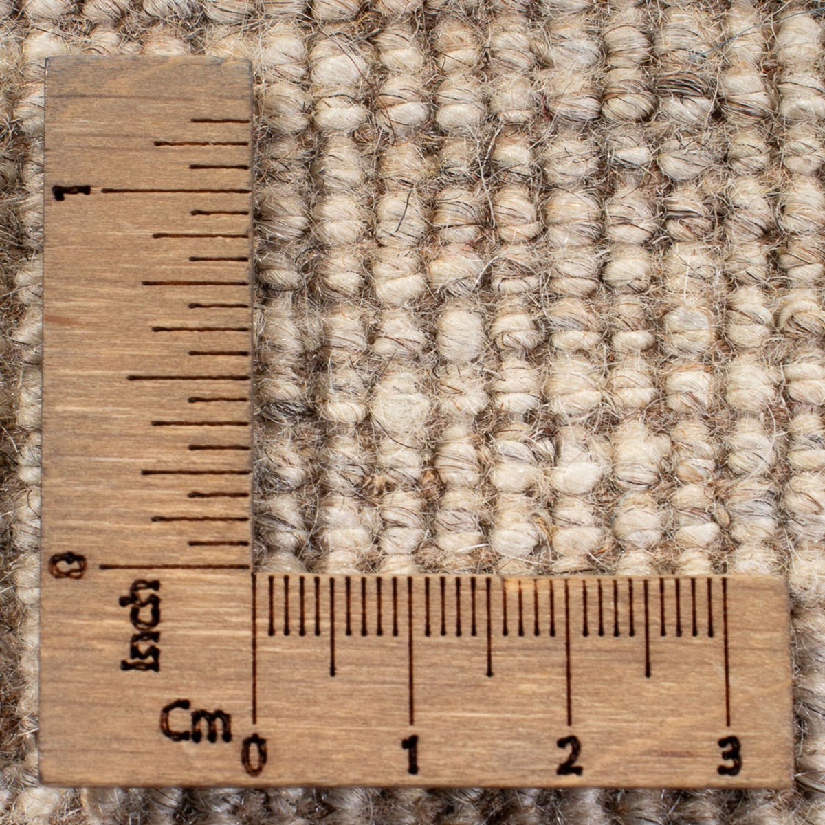 Gabbeh-matta - persisk - 200 x 151 cm - mörk beige