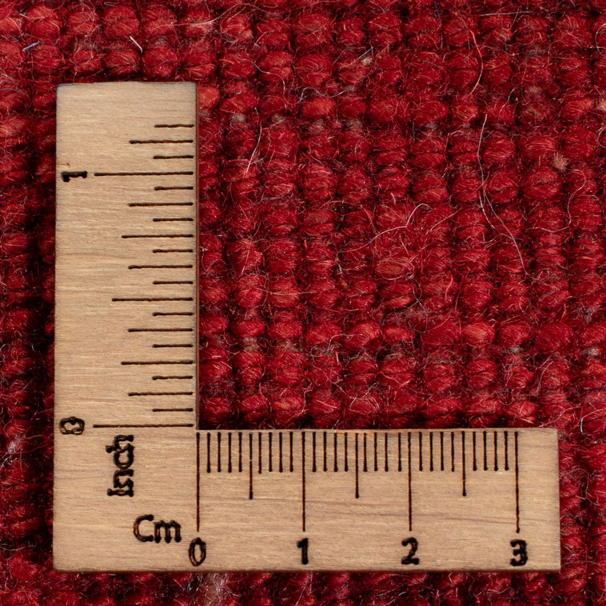 Gabbeh-matta - persisk kvadrat  - 210 x 210 cm - röd