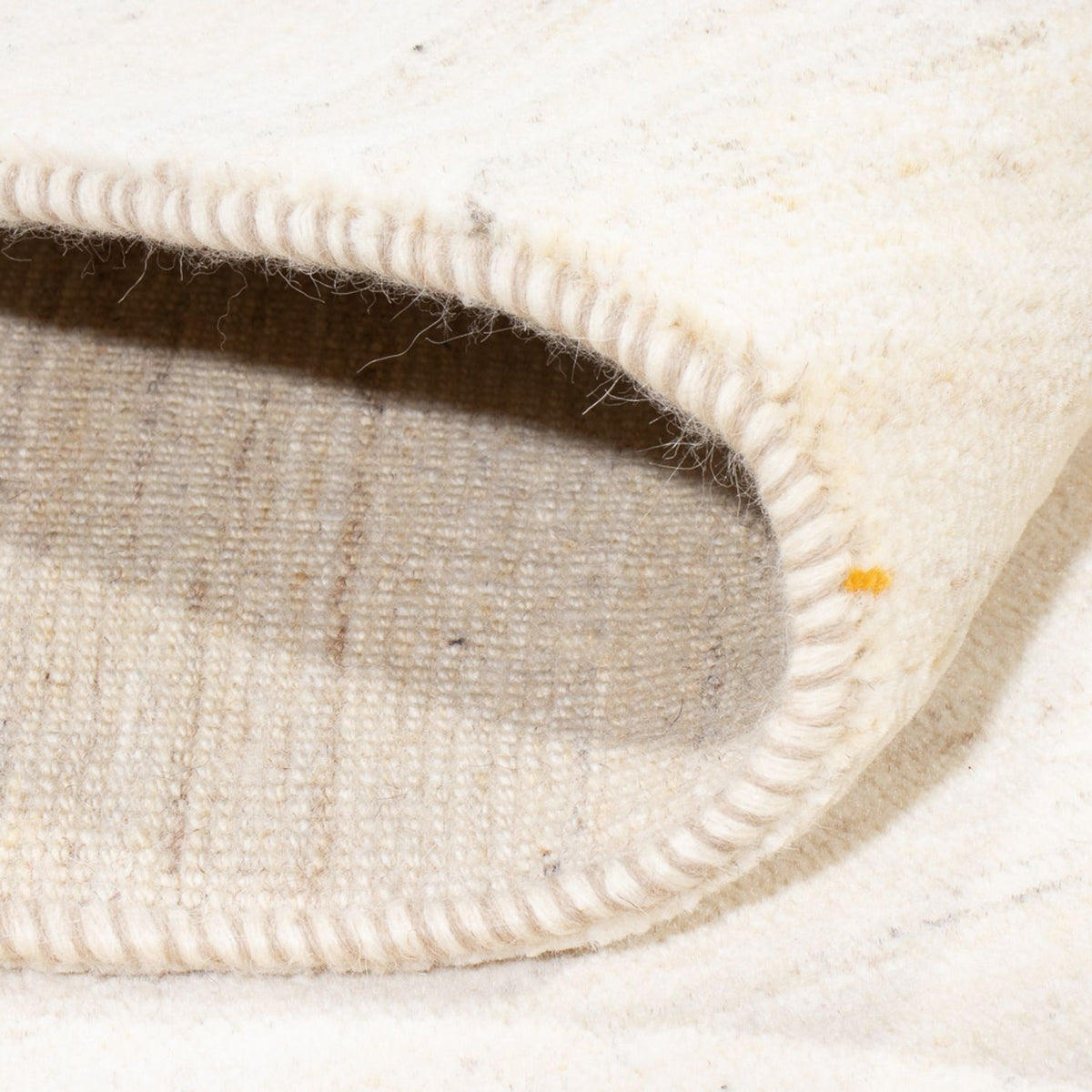 Gabbeh-matta - persisk - 200 x 142 cm - vit