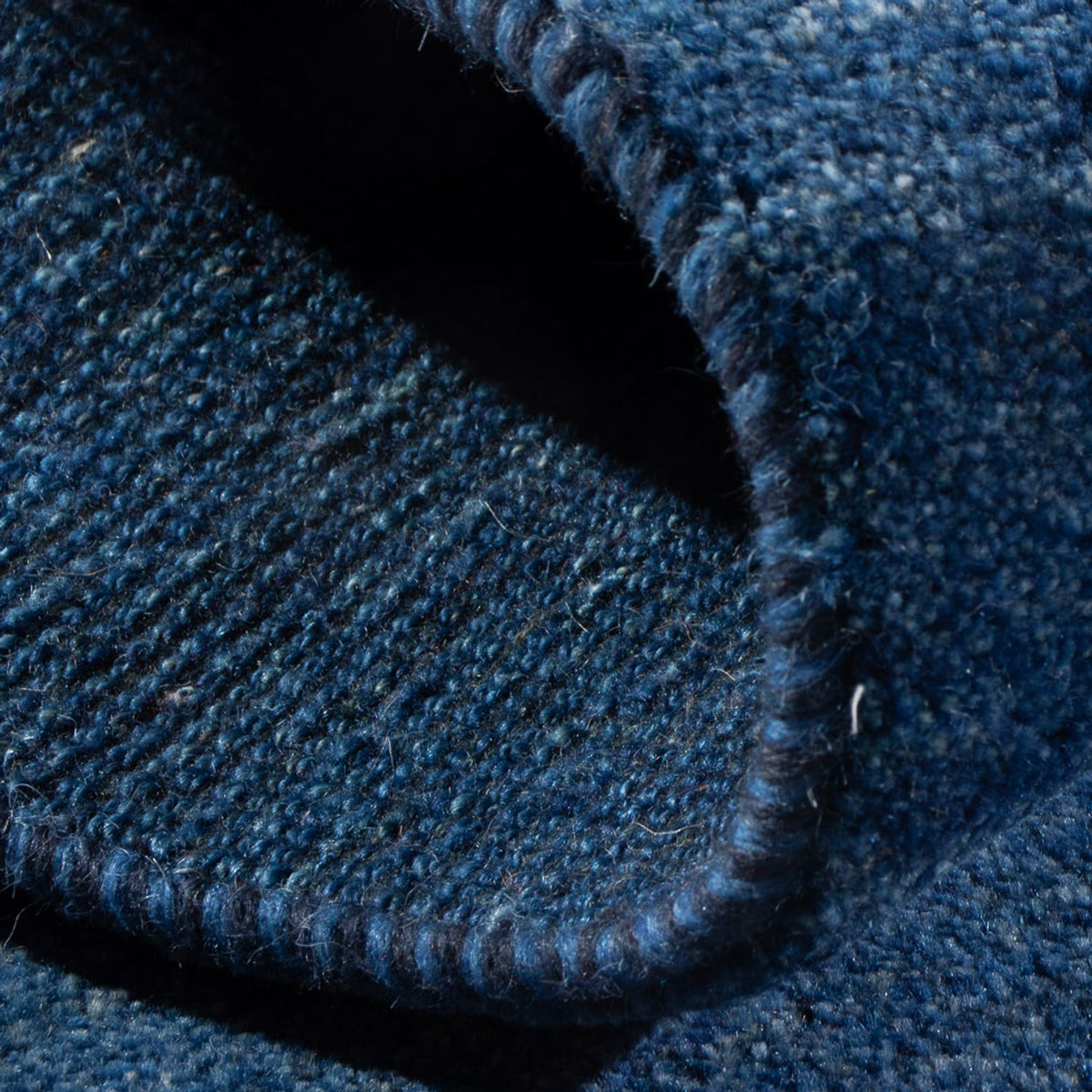 Gabbeh-matta - persisk - 140 x 72 cm - havsblått