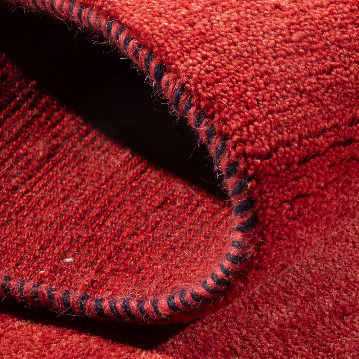 Gabbeh-matta - persisk - 139 x 73 cm - röd