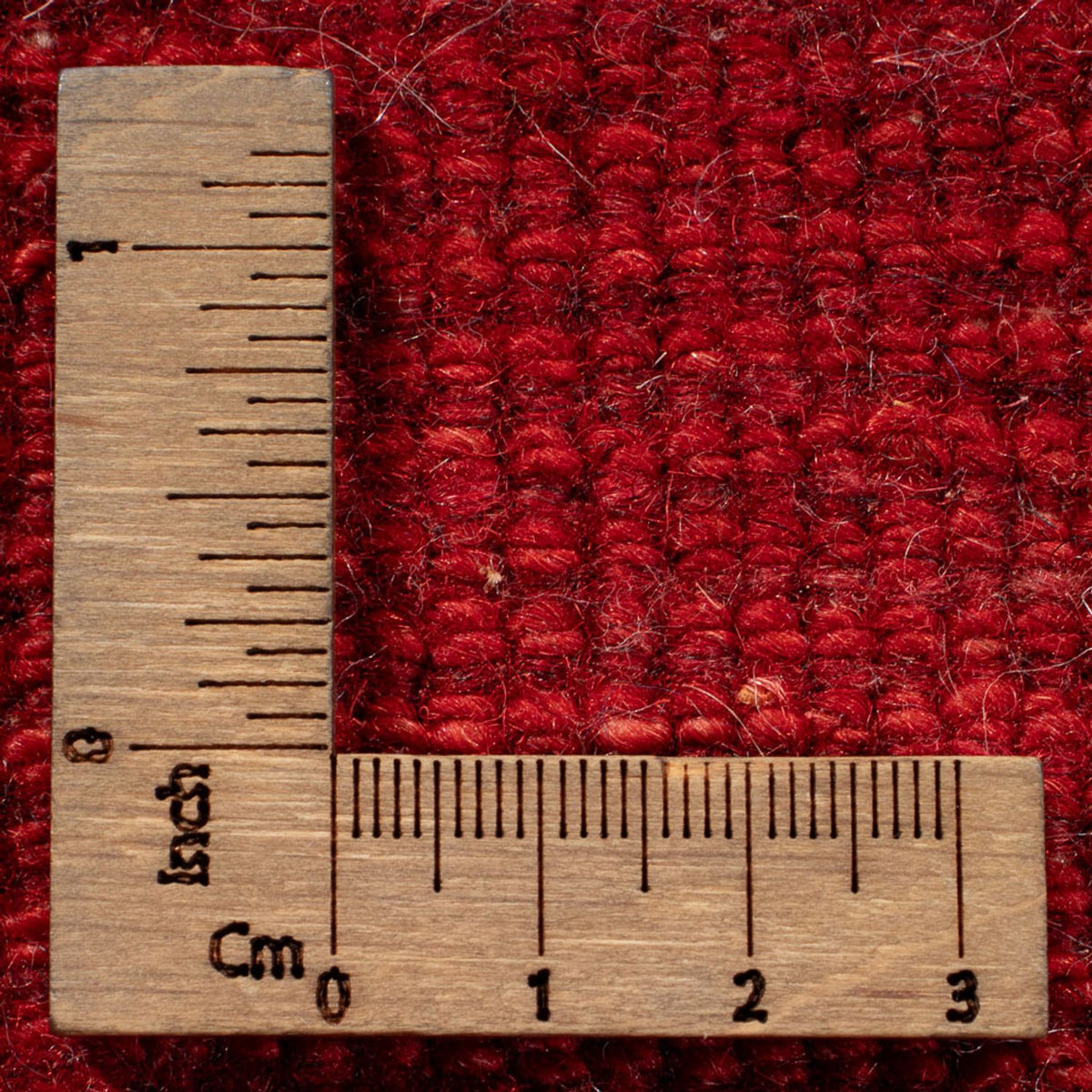 Gabbeh-matta - persisk - 139 x 73 cm - röd