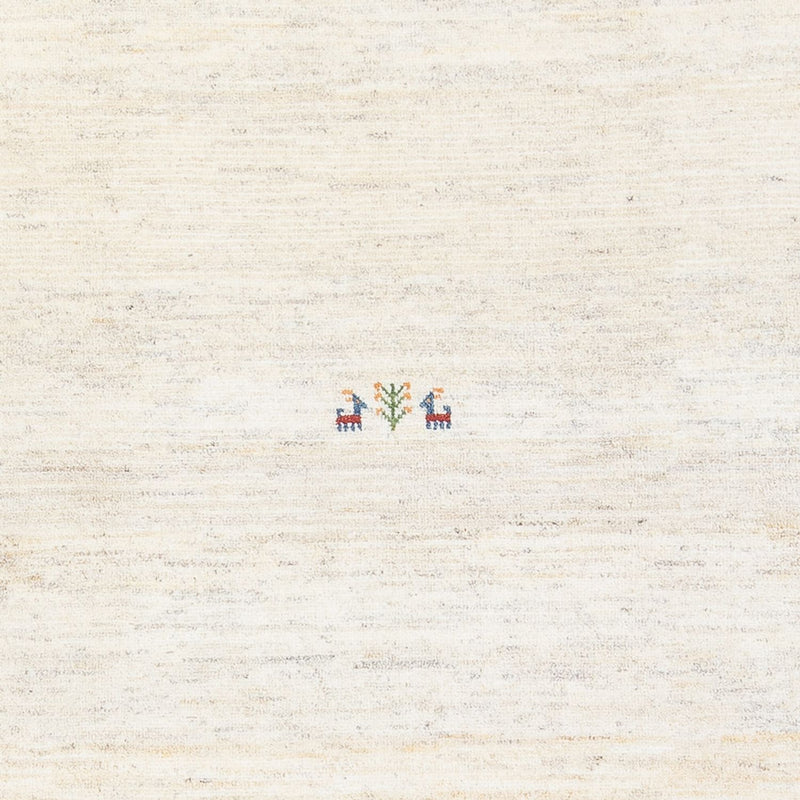 Gabbeh-matta - persisk - 237 x 197 cm - vit