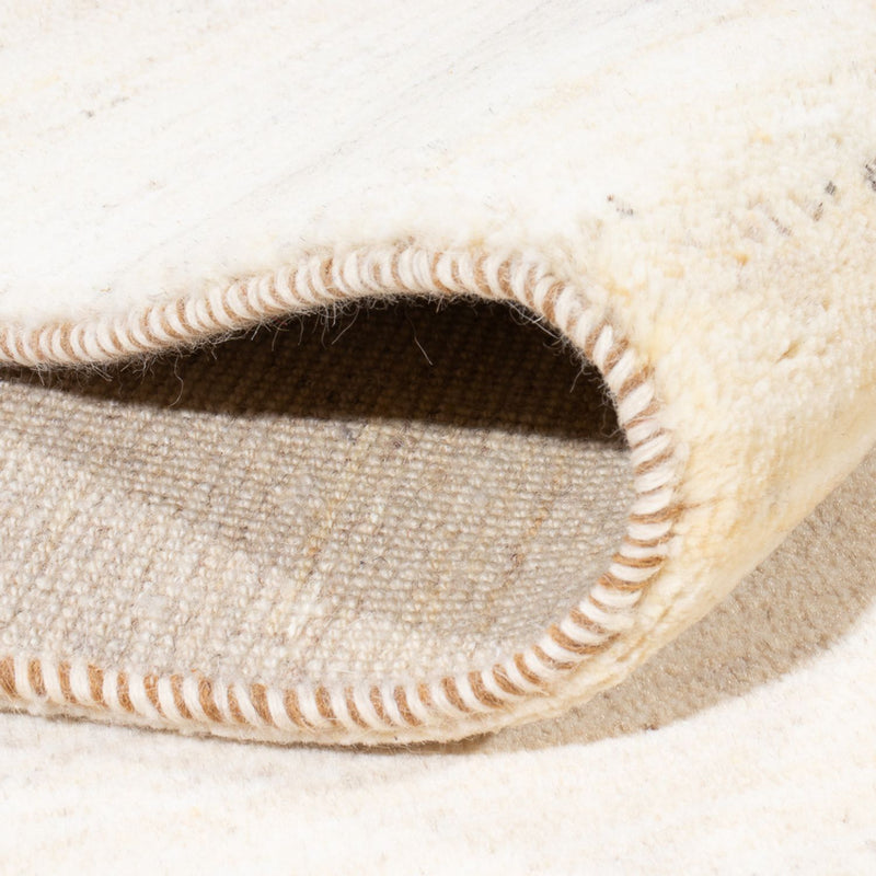 Gabbeh-matta - persisk - 237 x 197 cm - vit