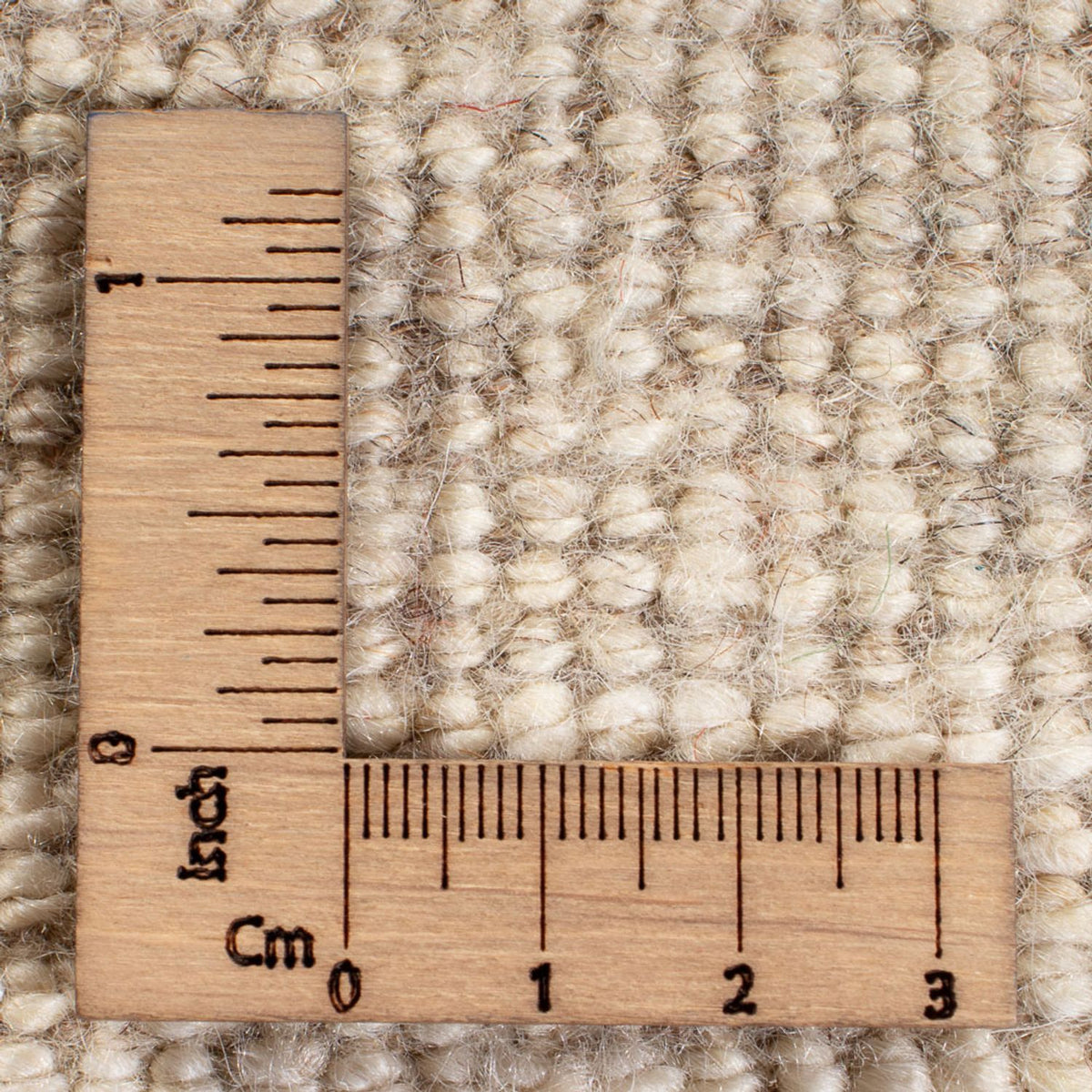 Gabbeh-matta - persisk - 237 x 197 cm - vit