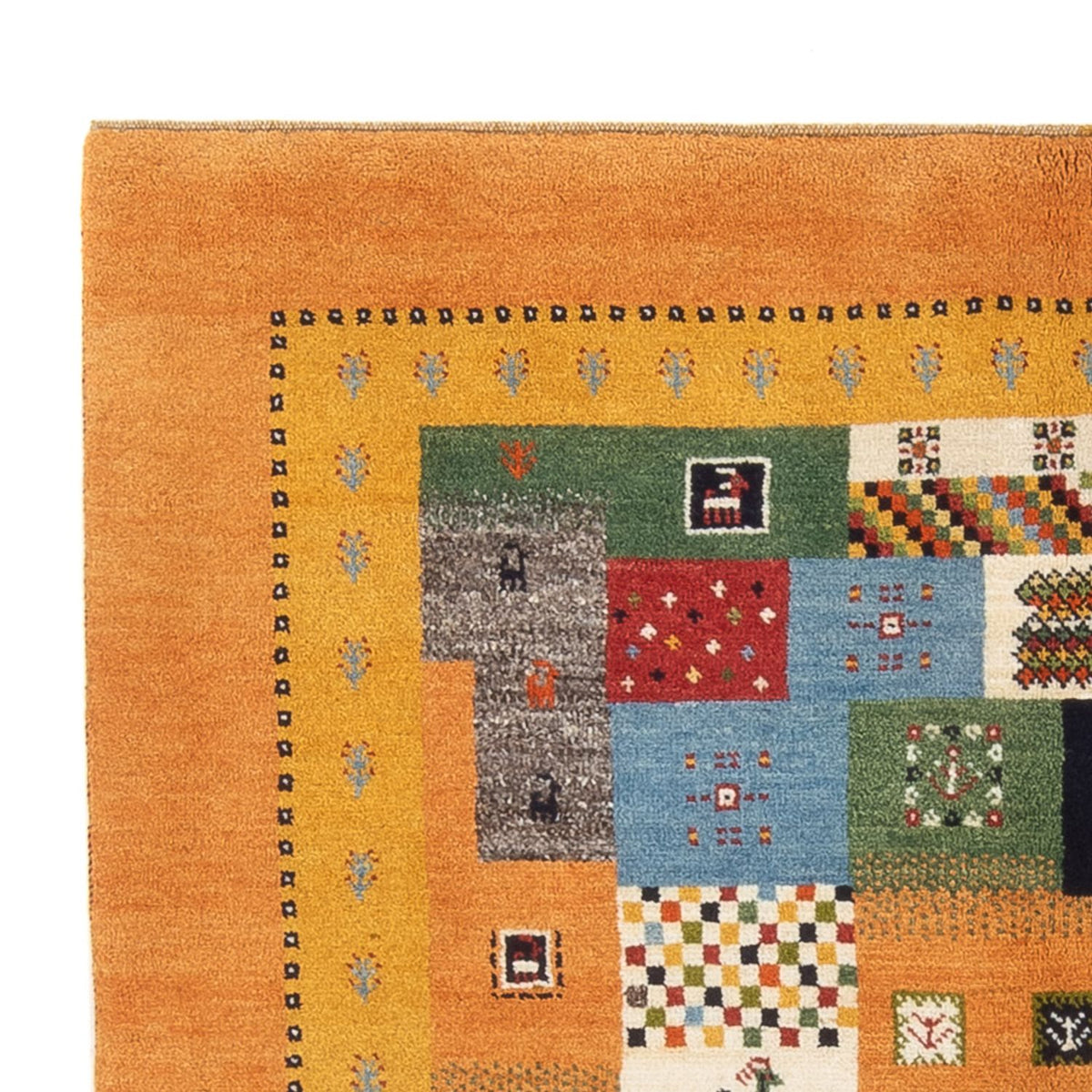 Persisk Gabbeh Mattan 149x197cm - Perserteppich Wollteppich