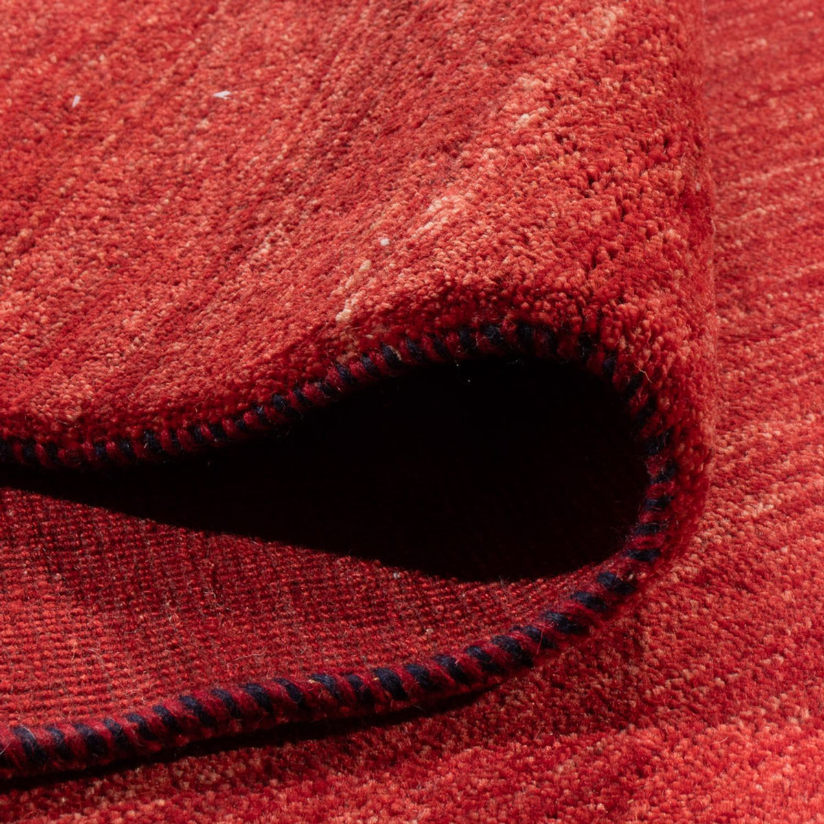 Gabbeh-matta - persisk - 295 x 206 cm - röd