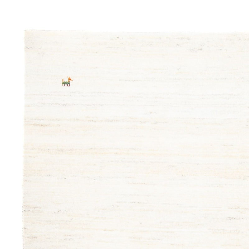 Gabbeh-matta - persisk - 193 x 153 cm - vit