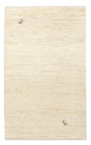 Gabbeh-matta - persisk - 137 x 73 cm - ljusbeige