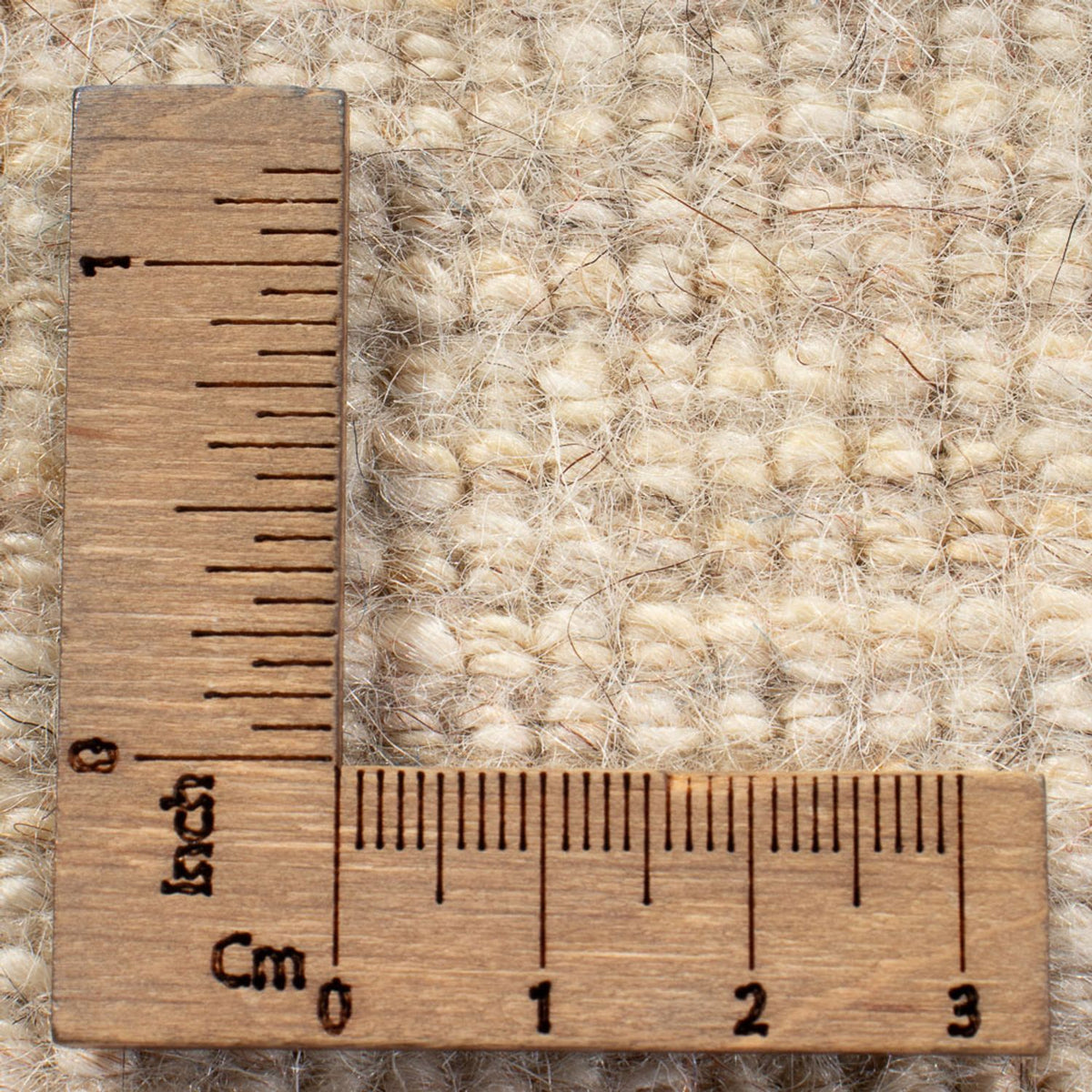 Gabbeh-matta - persisk - 137 x 73 cm - ljusbeige