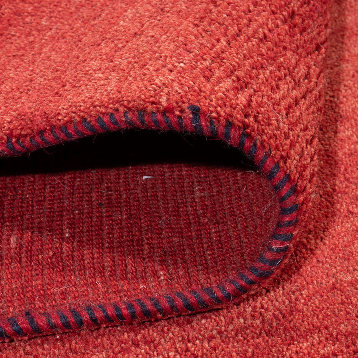 Gabbeh-matta - persisk - 242 x 169 cm - röd