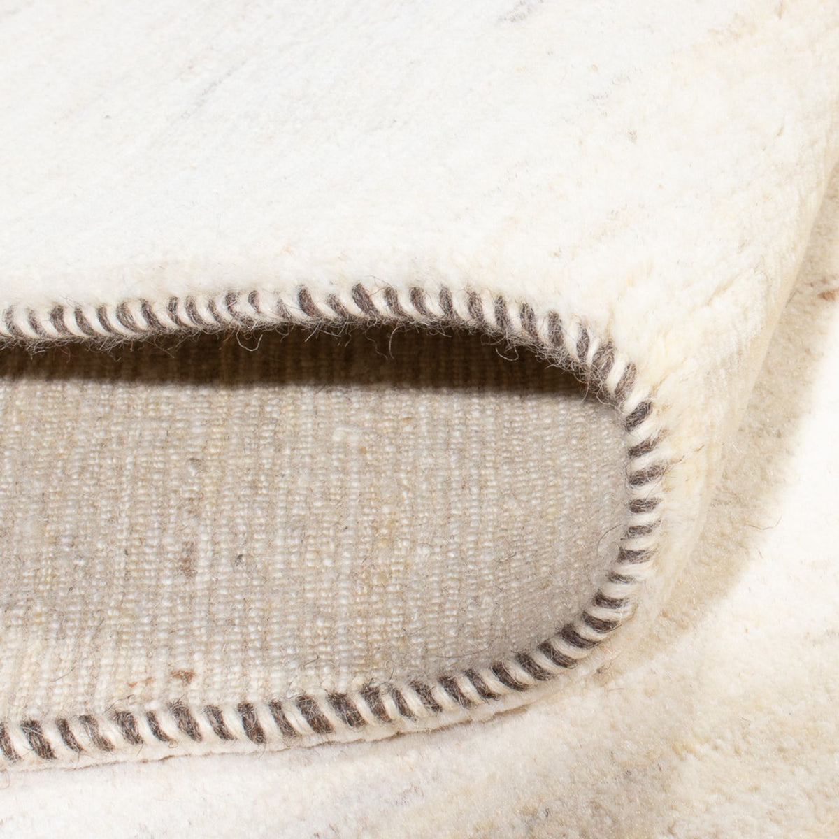 Gabbeh-matta - persisk - 228 x 170 cm - vit