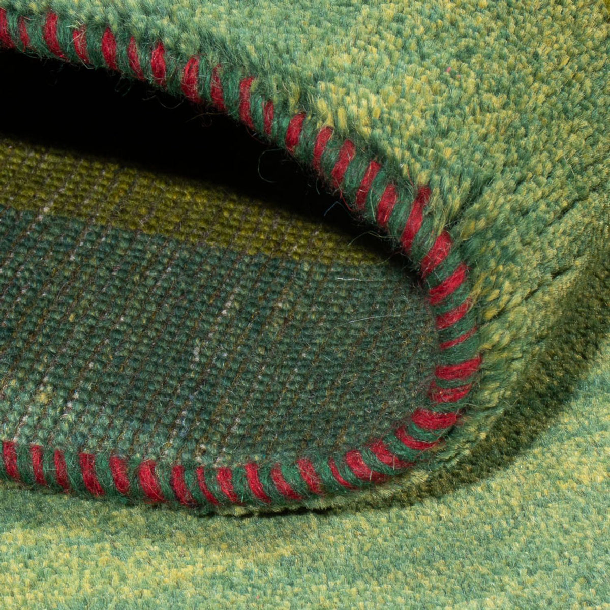 Gabbeh-matta - persisk - 183 x 120 cm - grön