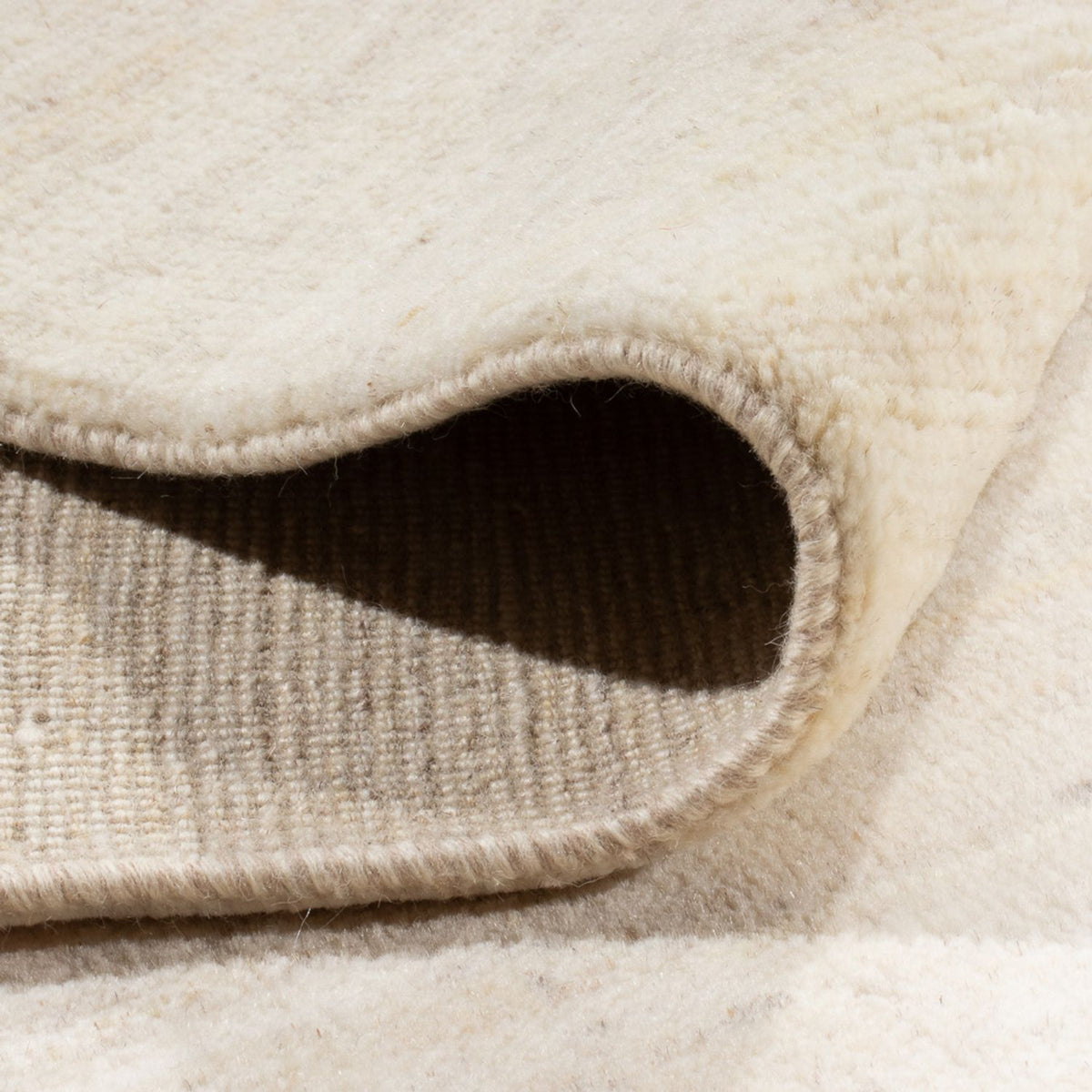 Gabbeh-matta - persisk - 291 x 199 cm - vit