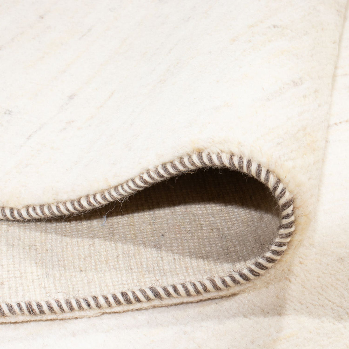 Gabbeh-matta - persisk - 295 x 198 cm - vit