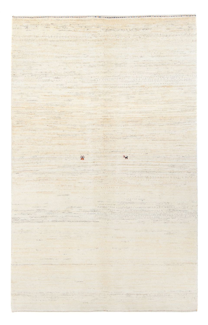 Gabbeh-matta - persisk - 191 x 120 cm - beige