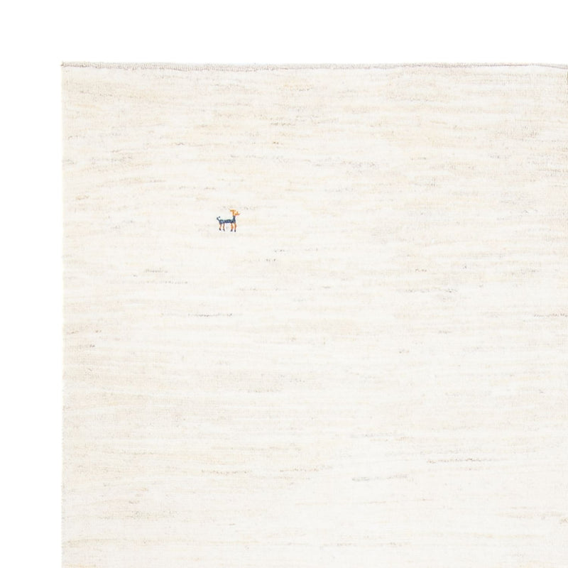 Gabbeh-matta - persisk - 232 x 174 cm - vit