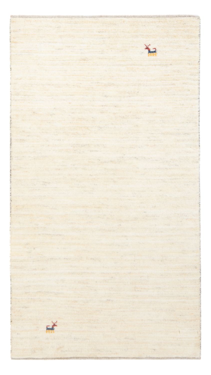 Gabbeh-matta - persisk - 146 x 72 cm - beige