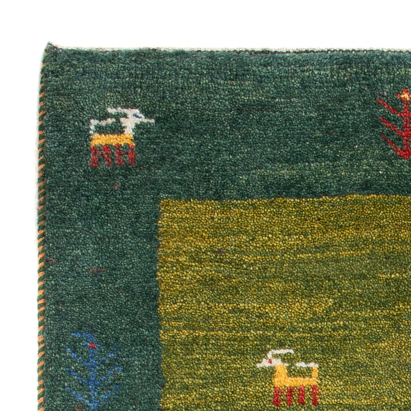 Persisk Gabbeh Mattan 86x58cm - Perserteppich Wollteppich