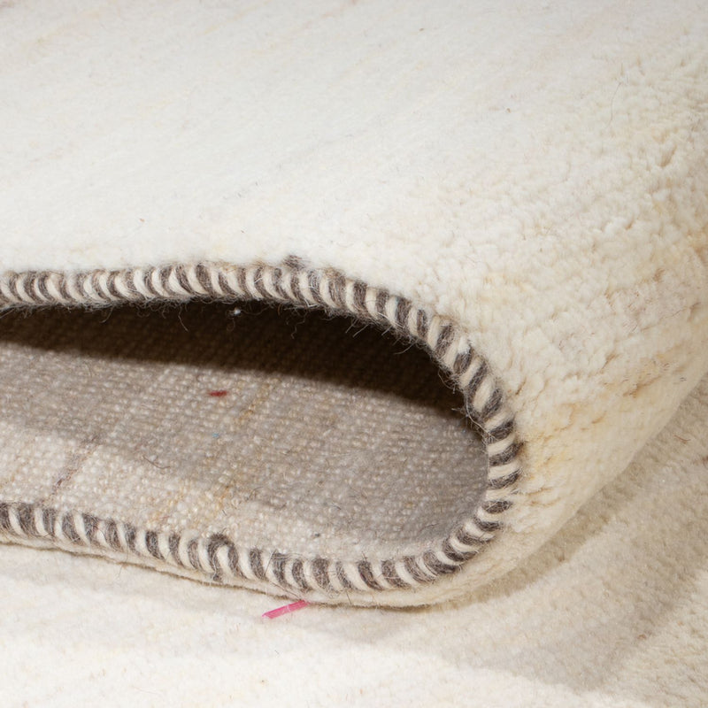 Gabbeh-matta - persisk - 255 x 174 cm - vit