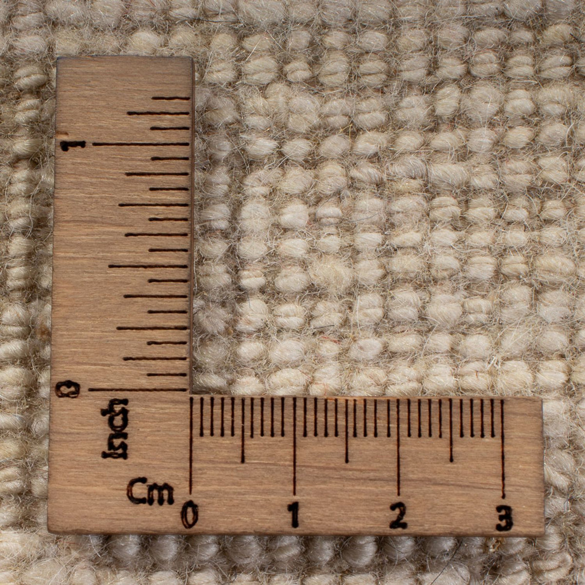 Gabbeh-matta - persisk - 255 x 174 cm - vit