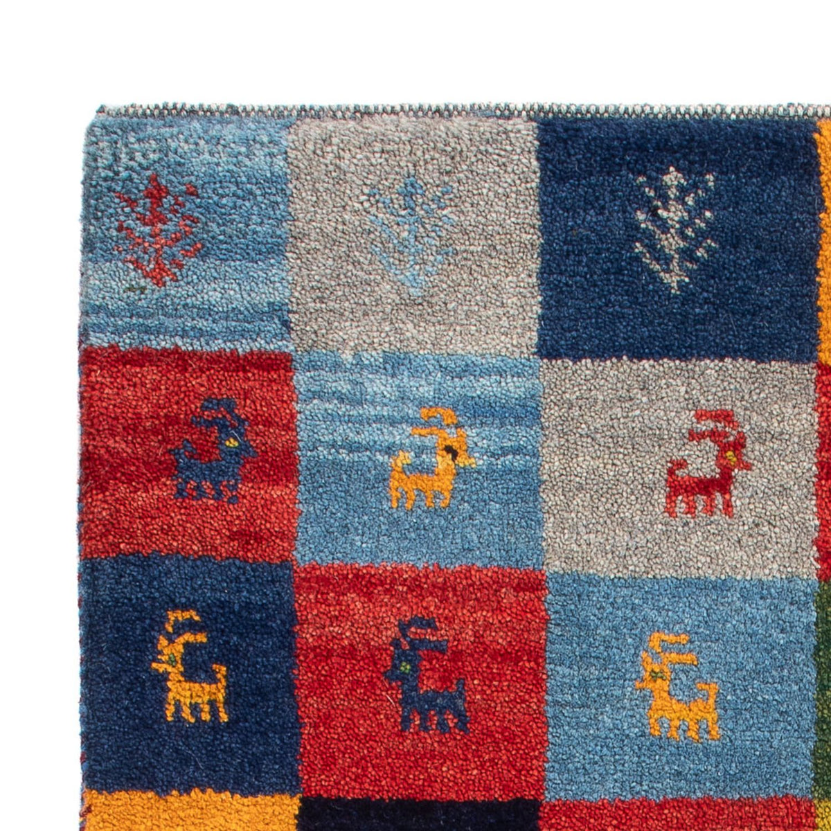 Persisk Gabbeh Mattan 63x90cm - Perserteppich Wollteppich
