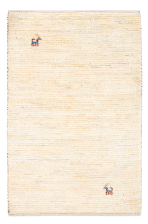 Gabbeh-matta - persisk - 86 x 61 cm - beige