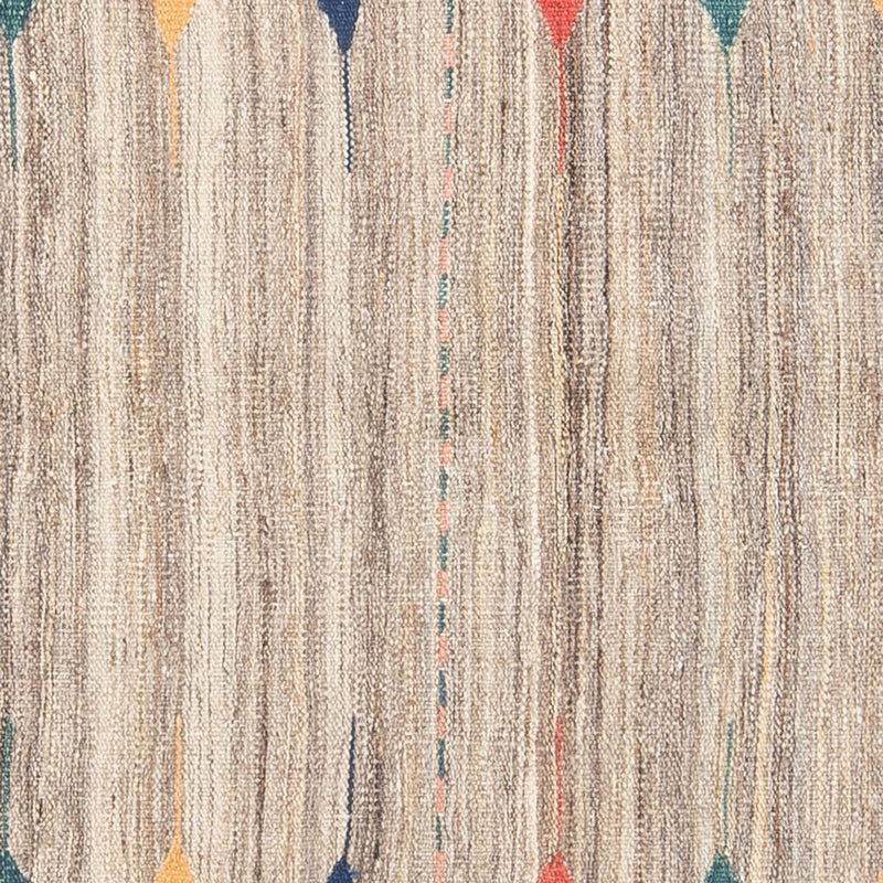 Kelim Carpet - orientalisk matta kvadrat  - 128 x 125 cm - mintgrön
