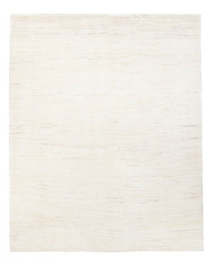 Gabbeh-matta - persisk - 195 x 155 cm - vit