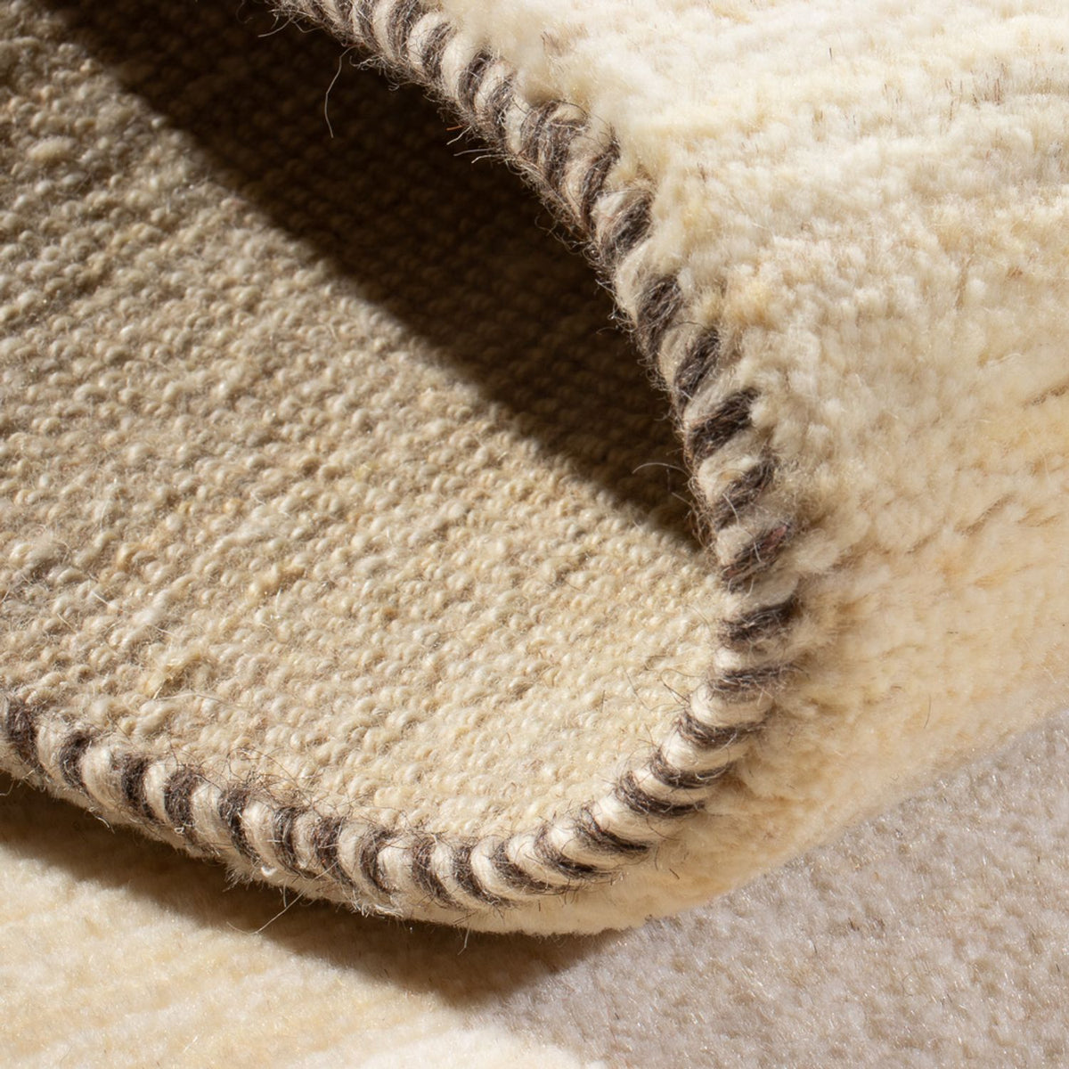 Gabbeh-matta - persisk - 148 x 73 cm - beige