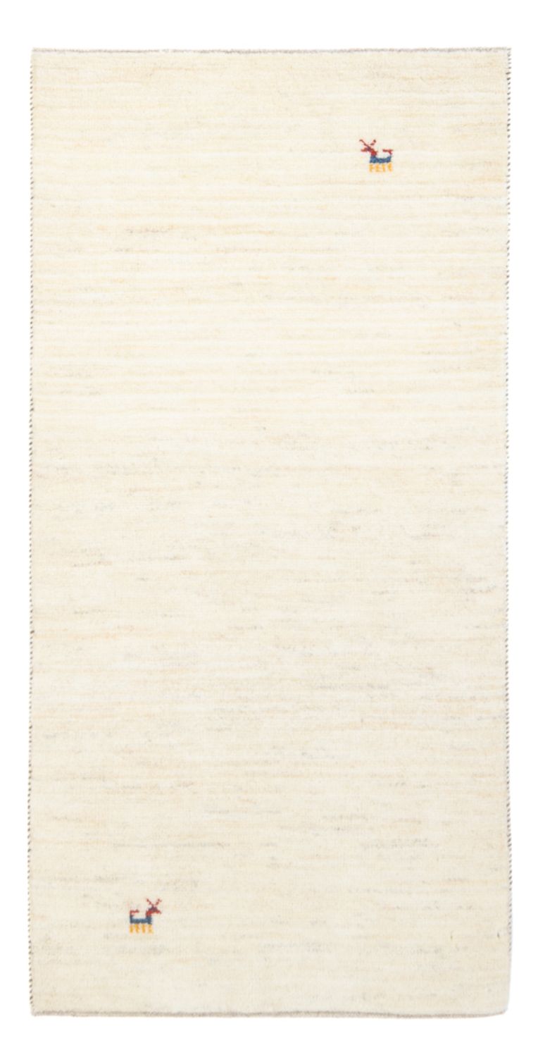 Gabbeh-matta - persisk - 150 x 73 cm - beige
